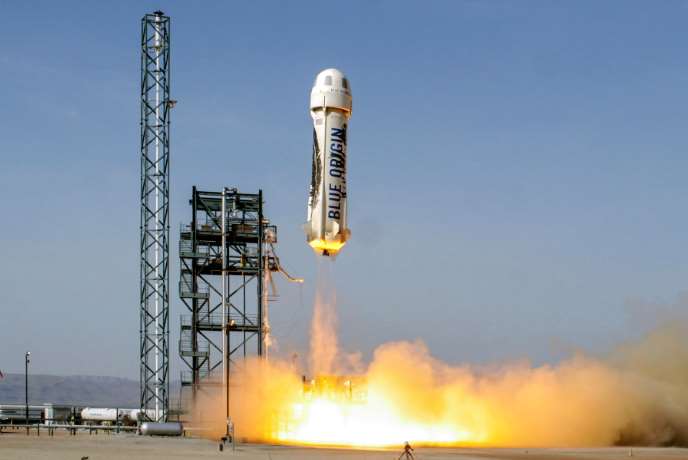 Blue Origin Space ship